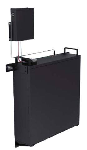 Photo of wall mounted BYD B-Box Battery